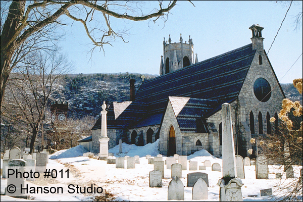 Bellows Falls, VT - Church - Winter